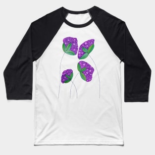 Flower Baseball T-Shirt